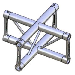 Trossekryss, Litec Std FX25S 4-veis flat 25cm (50x1.5mm) vertical