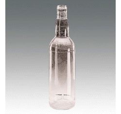 Effektglass Gero, whisky flaske 0,7 liter - klar (12 stk)