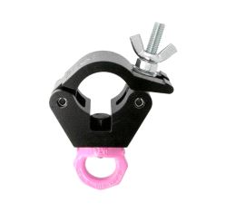 Hanging Clamp w/Pink Eye, Doughty T57204 wll 750 kg - black