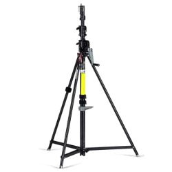 Sveivestativ, Manfrotto 087NWB, 3 Section max H=3.7m - svart
