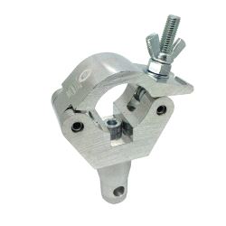 Clamp with Half Connector, Doughty T45800 wll 100 kg - silver