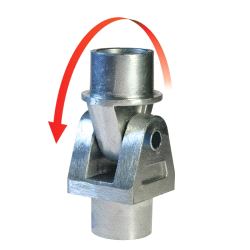 Knuckle Joint (47mm) Doughty T58730 - aluminium