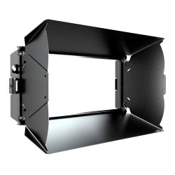 Låvedør 8-blader, for ROXX Neo LED Washlight - svart