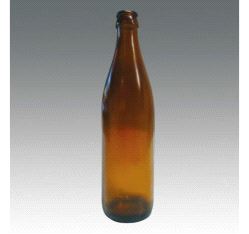 Effektglass Gero, ølflaske 0,5 liter - brun (12 stk)