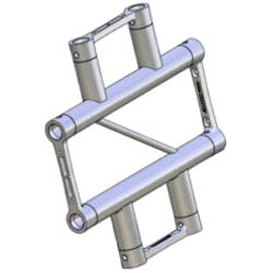 Trossekryss, Litec Std FX25S 4-veis flat 25cm (50x1.5mm) horizontal