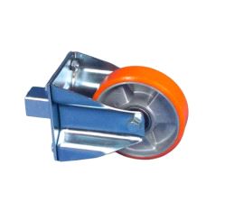 Transporthjul til podier (myke) fast standard - orange (stk)