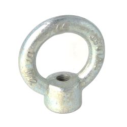 Eye Nut (M12-500Kg) Doughty T42301 wll 500 kg tested - silver