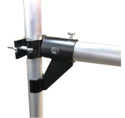 Pre-drilled Scaff Tube (1m), Doughty T57327 - silver