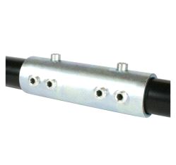 Scaffold Solid Tube Joiner, Doughty T25108 - silver