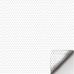 Lerret frontproj. perforert OPERA® White B=200cm PVC B1 - m