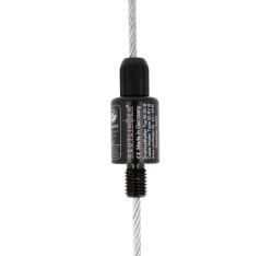 50SV III M12 Male (5mm-130kg) Reutlinger Cable Grip - black