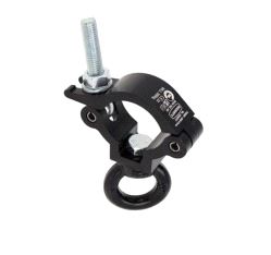 Slimline Lightweight Hanging Clamp, Doughty T58090 wll 300 kg - black