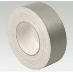 BRU: Gaffatape, waterproof (polyeth/spun) 50mm x 50m, sølv blank