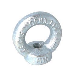 Eye Nut (M10-230Kg) Doughty T42200 wll 230 kg - silver