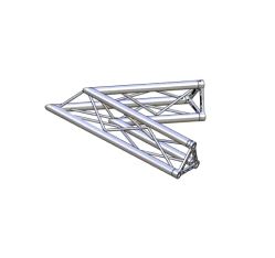 Hjørne, Litec Std TX30S 2-veis trekant 29cm (50x2mm) 60°