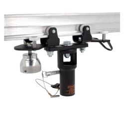 Studio Rail 60 - Articulated Carriage, Doughty T84217 wll 200 kg - black