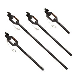 Adjustable Drop Arm (250mm) Doughty T45610 wll 100 kg - black