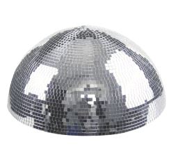 Speilkule, halv Ø=40cm for vegg / takmontering inkl. motor