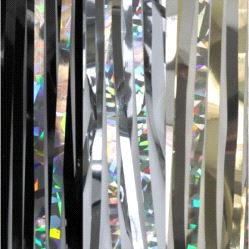 Stripeforheng LAS VEGAS, B=90cm H=244cm Polyester/Svart