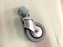 BRU: Hjul uten brems, til Powerdrive stativ - grå