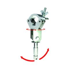 Articulated Big Ben Clamp, Doughty T57227 wll 200 kg - silver