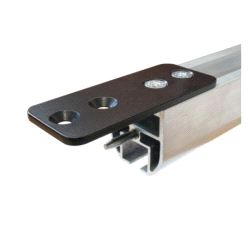 Rail Joint Kit (incl. pin), Doughty T81100 - black