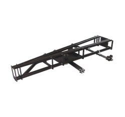 Teppeskinne spesial, Six Track Point System, Doughty T63727 - svart