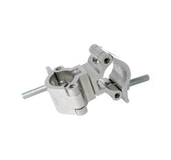 Lightweight 90° Fixed Coupler, Doughty T58110 wll 500 kg - silver