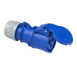 BRU: Kontakt, CEE HUN 2x16A+J 230V 216-6 IP44 (blå)