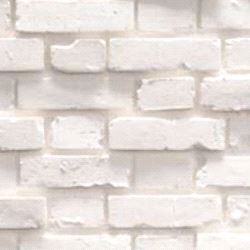 Mursteinsvegg UNI WHITE (1162x968x28mm) EPS x 12stk(ca12m²)