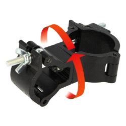 Super Lightweight (35mm) to Atom Swivel Combo, Doughty T5813401 wll 100 kg - black