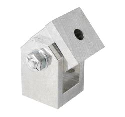 Pivot Hinge Assembly, Doughty T57249 (no clamps) - silver