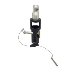 3 Point Receiver with Half Connector, Doughty T45751 wll 100 kg - aluminium