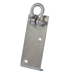 Short Hanging Iron (Eye out) Doughty T64000 wll 100 kg - zinc