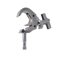 Slimline Quick Trigger Beamer Clamp, Doughty T58325 wll 100 kg w/16mm spigot - silver