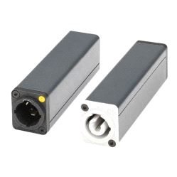 Overgang/adapter, powerCON True1 Han20A til powerCON grå Hun