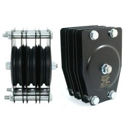 Standard Triple Pulley (100mm) 4mm wire, Doughty T42812 wll 150 kg - black