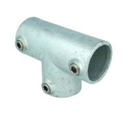 Pipeclamp Long Tee, Doughty T10400 - silver