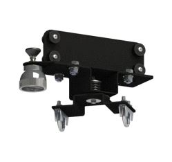 Swivel Arm-Sixtrack Mounted with Brake, Doughty T84525 - black