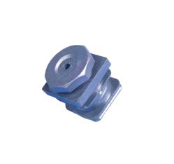 Plastpropp 25x25mm for bein til trapp (over), svart