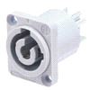 Kontakt, Neutrik PowerCon® 20A Output for chassis (grå)