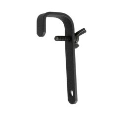 Straight Hook Clamp (50mm) Doughty T2010701 wll 40 kg - black
