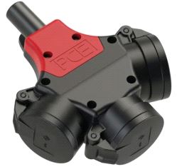 BRU: 3-veis padde, 16A 2x1.5mm²+J, svart (uten Shuko han)