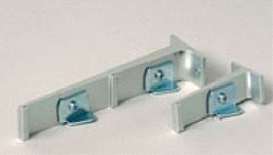 Supertrac veggbeslag, dobbel - krom