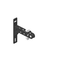 TRUMPF 95 - Wall Mount Bracket 150mm Sort. 45kg SWL.