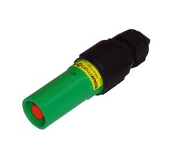 Tourmate Powersafe 500A Line Source Earth Green 120mm sq Set Screw (Ø Cable 19-28mm) TMLSEGNS120M40A