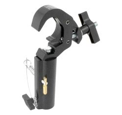 Slimline Quick Trigger TV Clamp, Doughty T58341 wll 100 kg - black