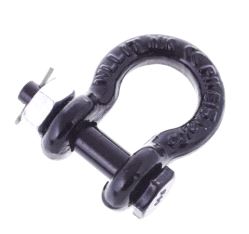 Stairville Shackle wll 3,25 t HC2 w safety pin - black