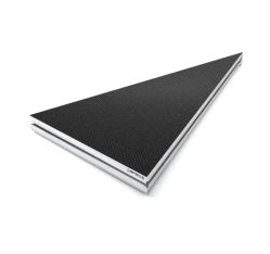 Podie Alu-Rapid, 1x1x1.4m svart beiset (innendørs), 1500 kg