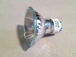 Lampe halogen Par 16, MR16 240v 75w GU10 25° Flood - Casell